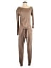 Majorelle Solid Brown Jumpsuit Size S - photo 1