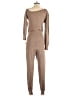 Majorelle Solid Brown Jumpsuit Size S - photo 2