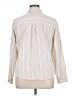 Universal Thread 100% Cotton Stripes Ivory Long Sleeve Button-Down Shirt Size XL - photo 2