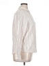 Universal Thread 100% Cotton Stripes Ivory Long Sleeve Button-Down Shirt Size XL - photo 4