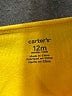 Carter's Graphic Yellow Short Sleeve Onesie 9-12 MO / 12 MO - photo 3