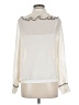 Zara Ivory Long Sleeve Blouse Size M - photo 2