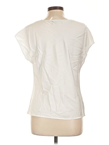 Allegra K Short Sleeve Blouse (view 2)