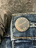 Current/Elliott Stripes Blue Jeans Size 24 waist - photo 7