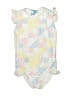 Assorted Brands Argyle Ivory One Piece Swimsuit Size 9 - photo 1