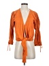 Rue Stiic Solid Orange Kimono Size XS - photo 1