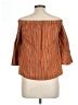 Mine Orange 3/4 Sleeve Blouse Size L - photo 2