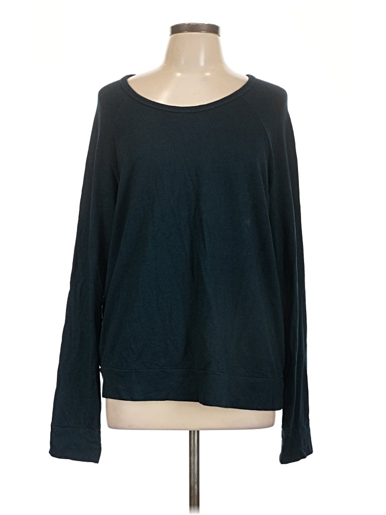 Pre-owned Sundry Long Sleeve T-shirt In Teal