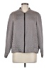 Topshop Argyle Gray Jacket Size 8 - photo 1