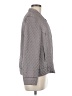 Topshop Argyle Gray Jacket Size 8 - photo 4