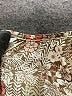 Unbranded 100% Polyester Floral Brown Silver Short Sleeve Blouse Size M - photo 7