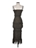 Mable 100% Polyester Tweed Brown Cocktail Dress Size S - photo 2