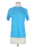 Assorted Brands 100% Polyester Solid Blue Short Sleeve T-Shirt Size S - photo 1