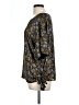 MICHAEL Michael Kors 100% Polyester Stars Gold Black 3/4 Sleeve Blouse Size L - photo 5