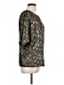 MICHAEL Michael Kors 100% Polyester Stars Gold Black 3/4 Sleeve Blouse Size L - photo 4