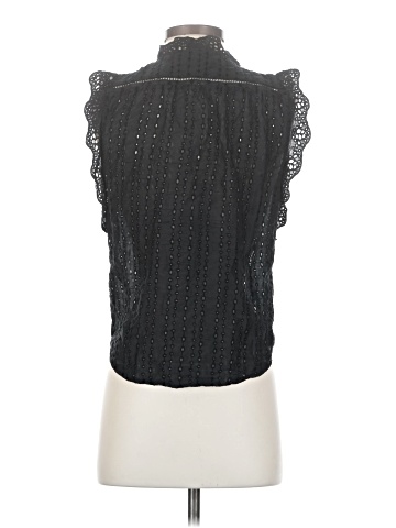 White House Black Market Sleeveless Button-Down Shirt (view 2)