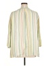 Ruby Rd. 100% Viscose Stripes Ivory 3/4 Sleeve Blouse Size XL - photo 2