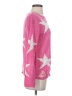 La Miel 100% Acrylic Stars Pink Pullover Sweater Size Sm - Med - photo 4
