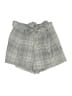 Divided by H&M Plaid Gray Shorts Size 4 - photo 1