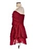 Cider 100% Polyester Hearts Red Cocktail Dress Size L - photo 5