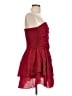 Cider 100% Polyester Hearts Red Cocktail Dress Size L - photo 4