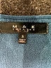 Mak Sweater Blue Pullover Sweater Size S - photo 7