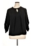 Allegra K 100% Polyester Black 3/4 Sleeve Blouse Size XL - photo 1