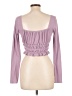 Forever 21 Purple Long Sleeve Top Size M - photo 2