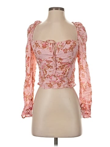 Free People 3/4 Sleeve Blouse (view 1)