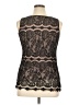 One 100% Nylon Black Sleeveless Blouse Size 1X - photo 2