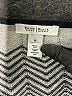 White House Black Market Chevron-herringbone Silver Pullover Sweater Size M - photo 7