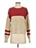 Z Supply Color Block Red Pullover Sweater Size S - photo 1
