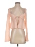 Princess Polly 100% Polyester Pink Long Sleeve Blouse Size 4 - photo 1