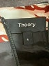 Theory 100% Polyester Print Black Cocktail Dress Size 4 - photo 7