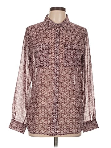 VERTIGO Long Sleeve Blouse (view 1)