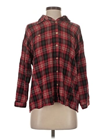 Max Studio Long Sleeve Button-Down Shirt (view 1)