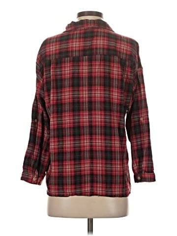 Max Studio Long Sleeve Button-Down Shirt (view 2)