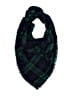 Unbranded Plaid Teal Green Scarf One size - photo 1