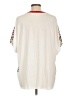 Ted Baker London 100% Polyester Animal Print Ivory Short Sleeve Blouse Size 12 (5) - photo 2