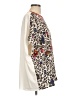 Ted Baker London 100% Polyester Animal Print Ivory Short Sleeve Blouse Size 12 (5) - photo 4