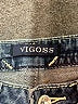 Vigoss Paisley Blue Jeans Size 25 waist - photo 6