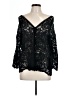 Only 100% Polyester Black Cardigan Size L (estimated) - photo 1
