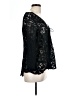 Only 100% Polyester Black Cardigan Size L (estimated) - photo 4