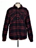 Zara Plaid Red Fleece Size L - photo 1