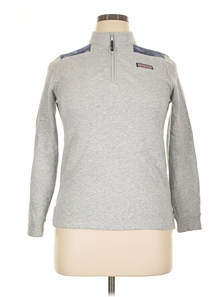 Pre-owned Vineyard Vines Sweatshirt In Gray