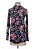 Lularoe Floral Blue Turtleneck Sweater Size XS - photo 1