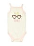 Hb 100% Cotton Ivory Short Sleeve Onesie Size 0-3 mo - photo 1