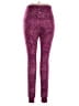 Zelos Paisley Purple Active Pants Size 1X - photo 2