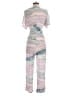 Mara Hoffman 100% Viscose Chevron-herringbone Pink Jumpsuit Size XS - photo 2
