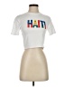 Unbranded White Short Sleeve T-Shirt Size S - photo 1